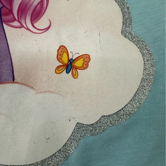 Moschino Couture My Little Pony Ribbon Tee with Lace-up Sleeves 10 New with Tags - Picture 10 of 16